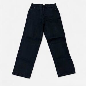 Universal Thread High Rise Straight Jeans in Black